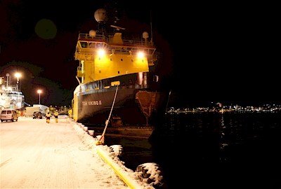 GAC in partnership with TransAtlantic - ice-breaker Tor Viking II at Hammerfest